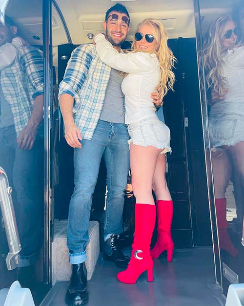 Britney Spears et son amooureux Sam Asghari