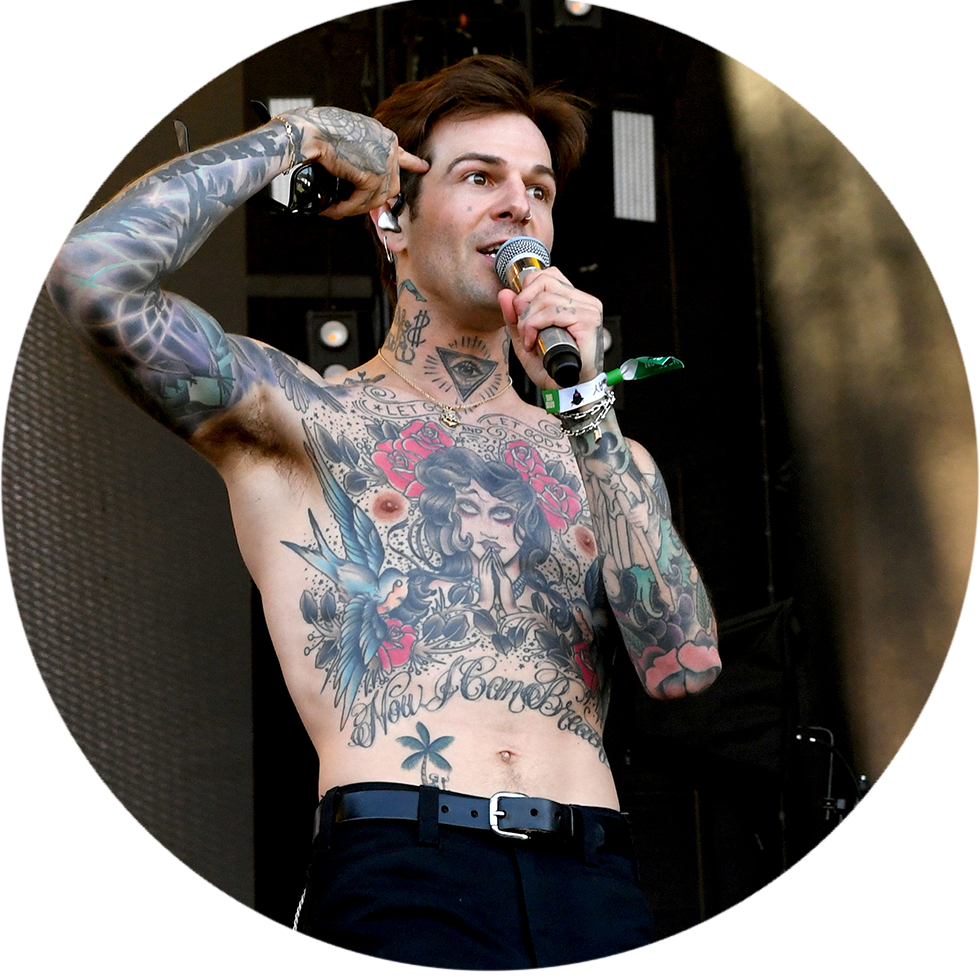 Jesse Rutherford du groupe The Neighbourhood