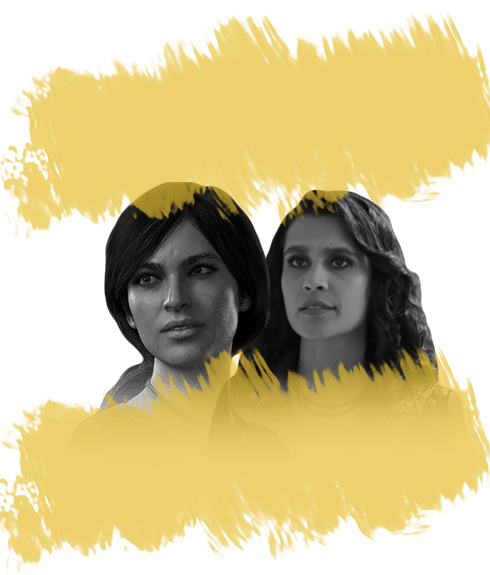 Chloé Frazer du jeu vidéo ainsi que l'actrice dans le film